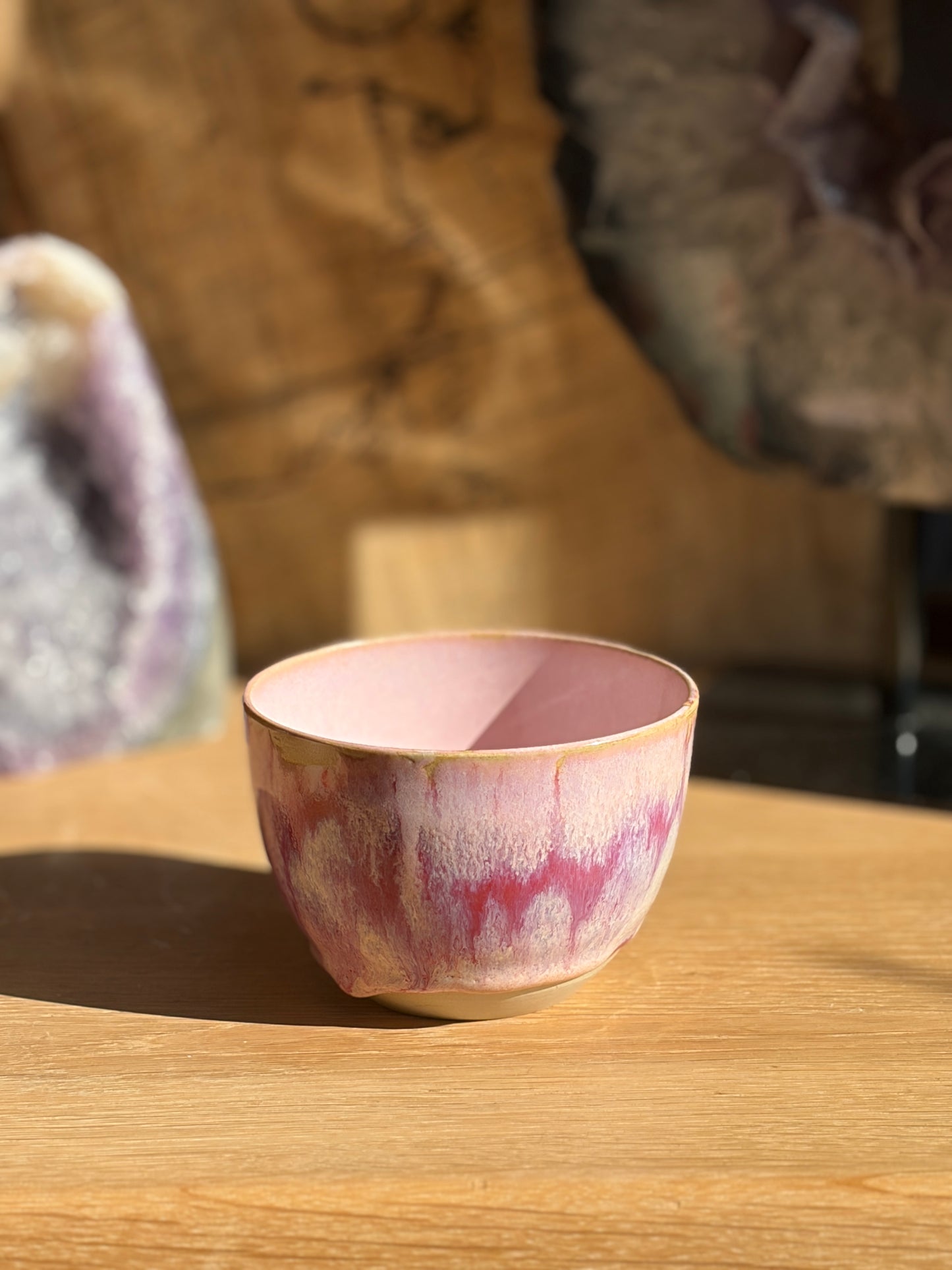 Cappuccinobecher pink Flamingo